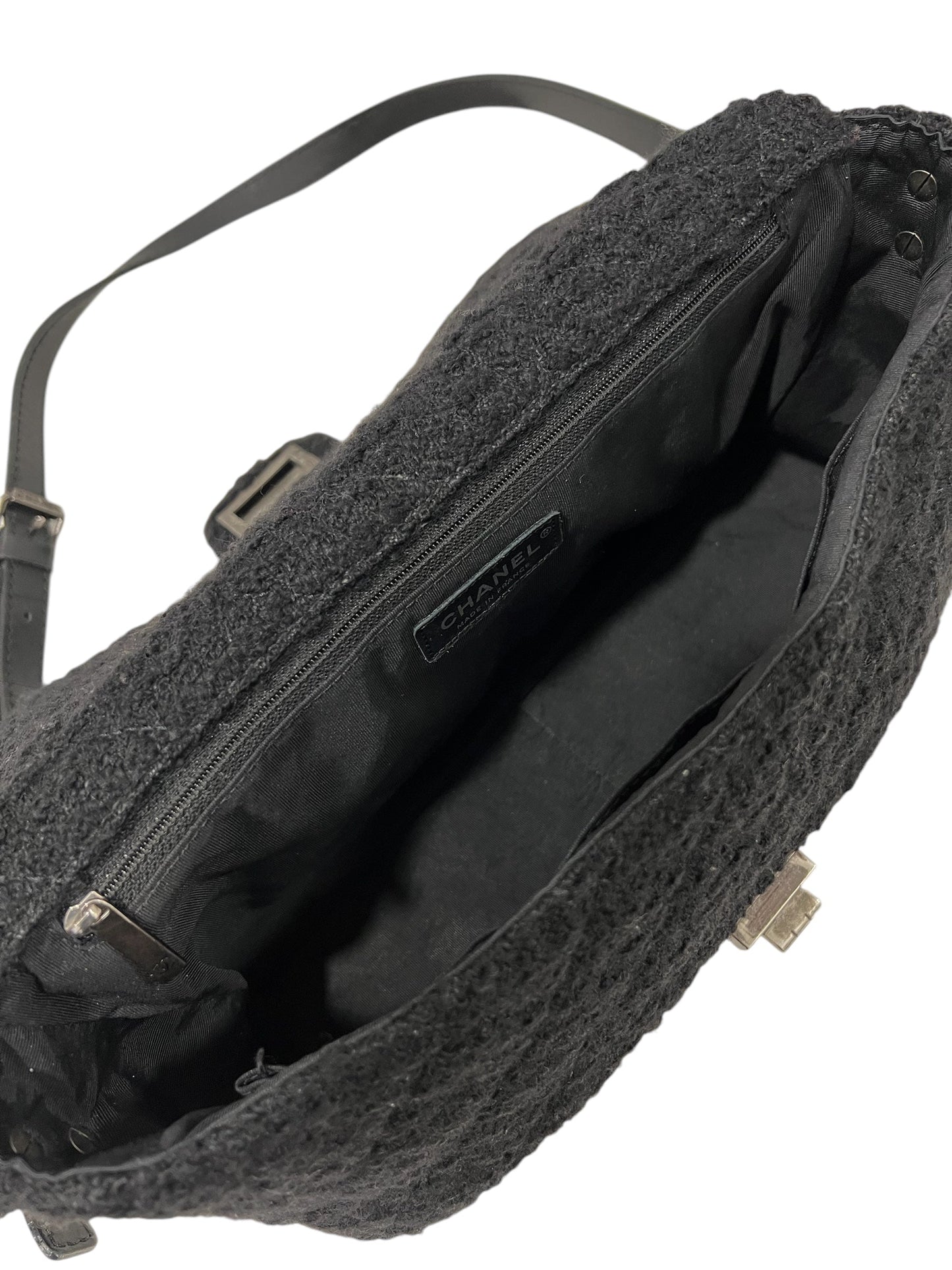 Chanel - 2.55 en tweed avec bandoulière
