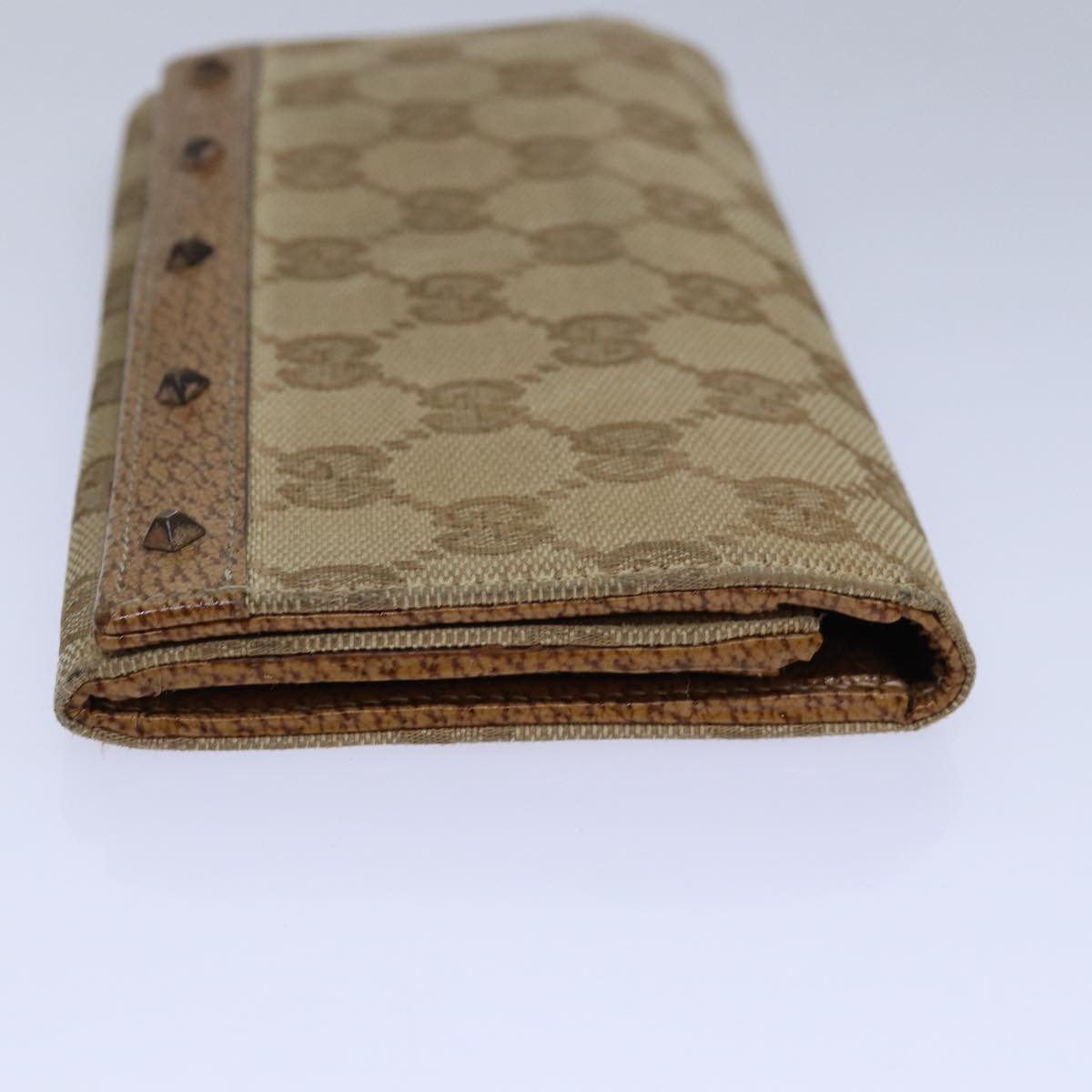Gucci Beige Canvas Wallet