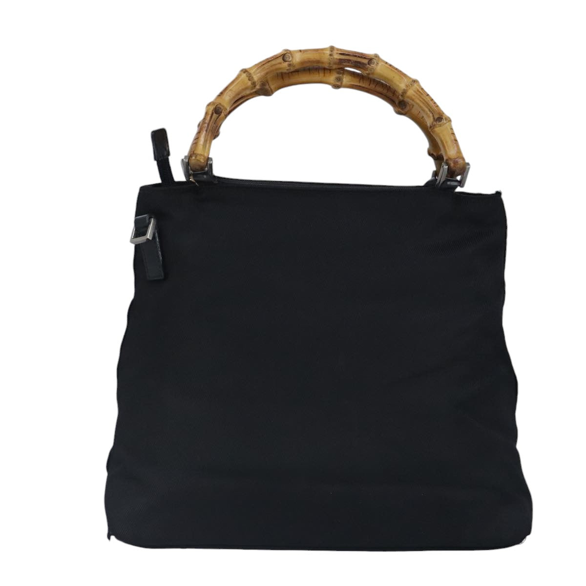 Gucci Bamboo Black Synthetic Handbag