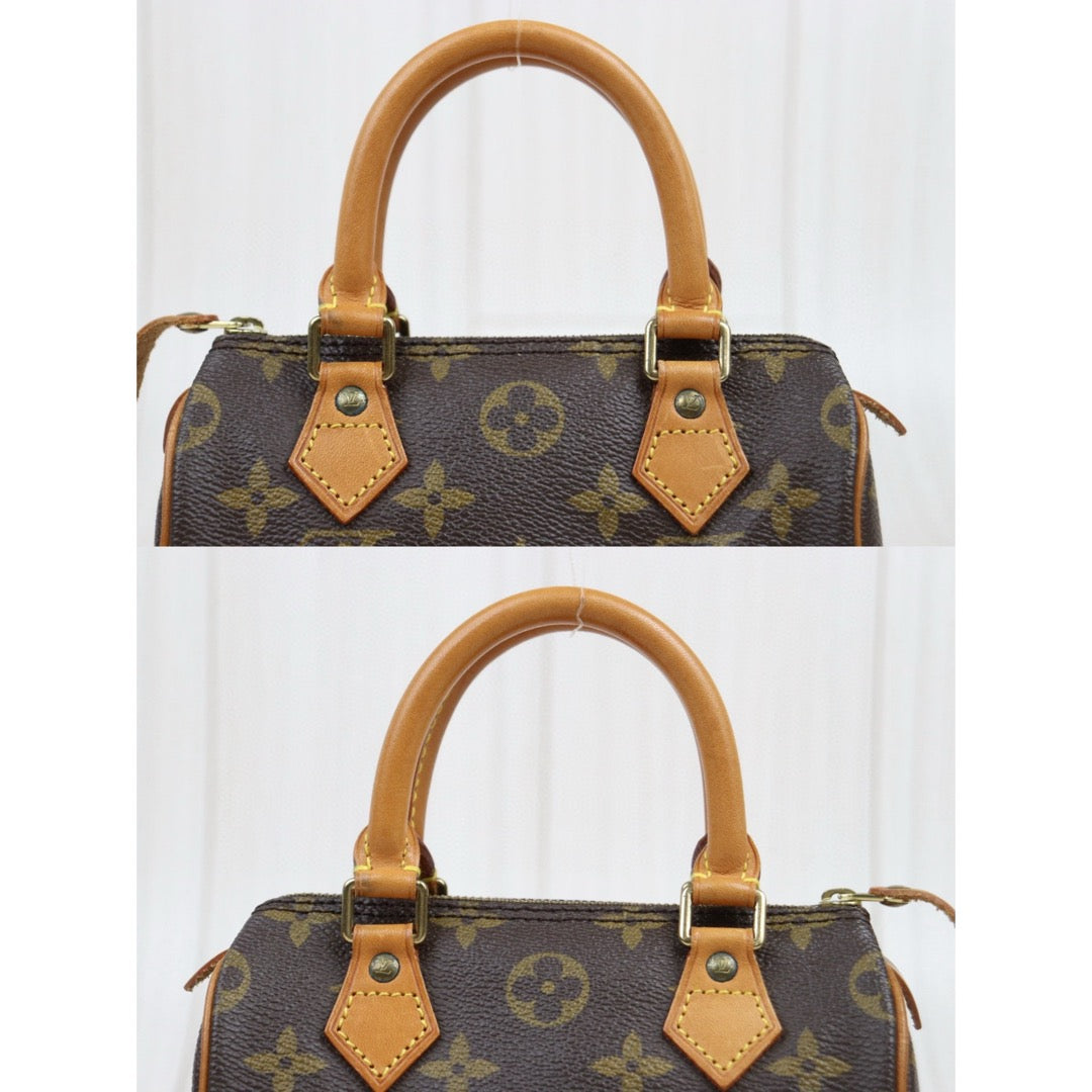 Good ( Rank AB)｜ LV Monogram Mini Speedy Handbag With Shoulderstrap｜25022801