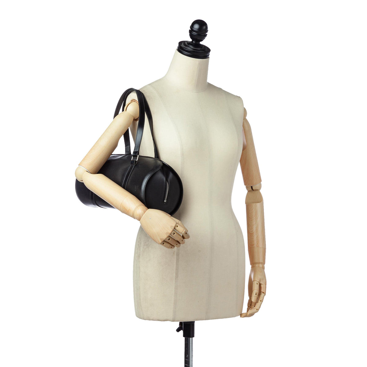 Louis Vuitton Soufflot Black Epi