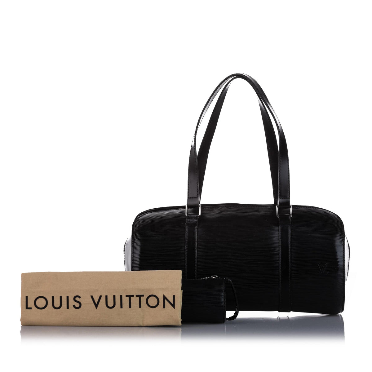 Louis Vuitton Soufflot Black Epi