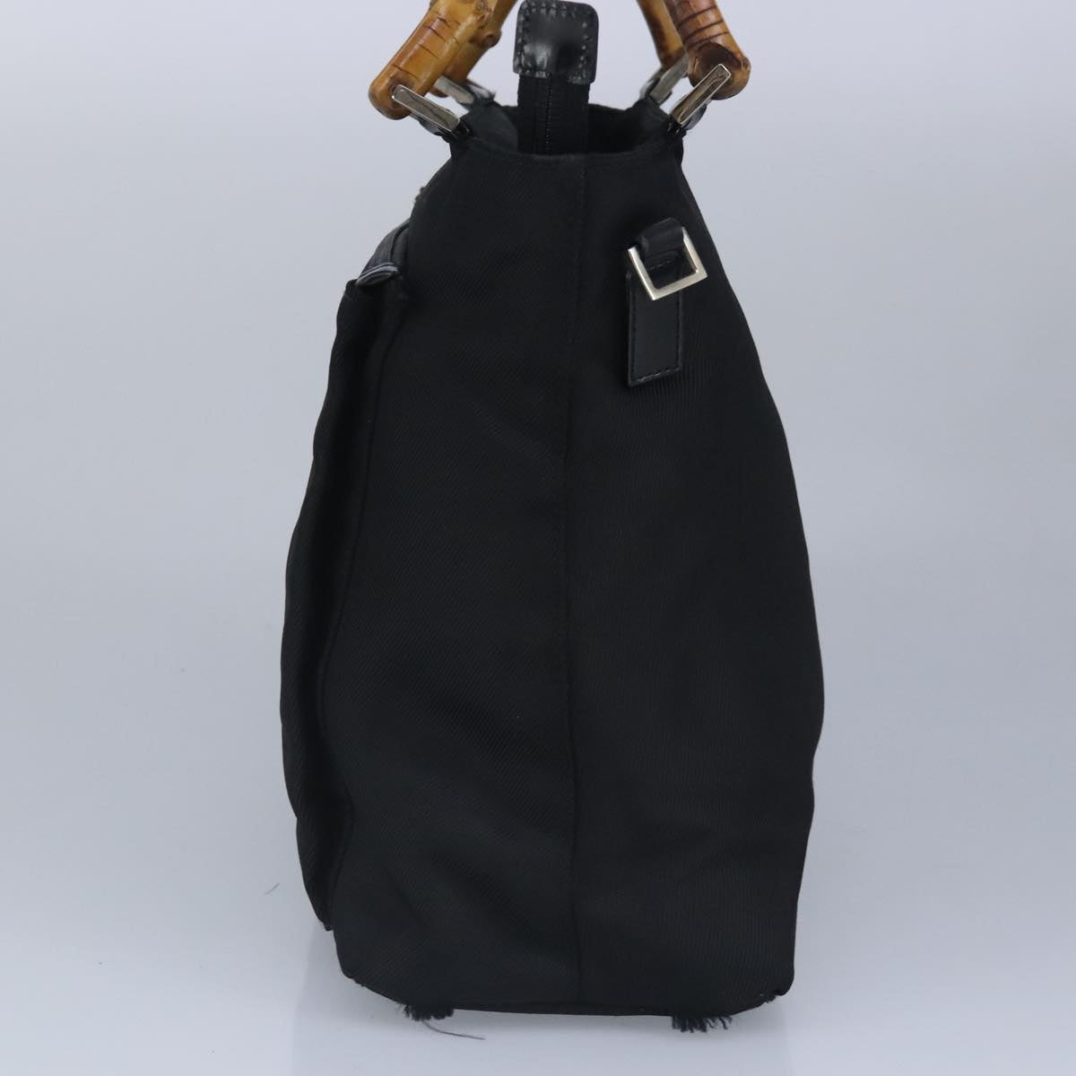 Gucci Bamboo Black Synthetic Handbag