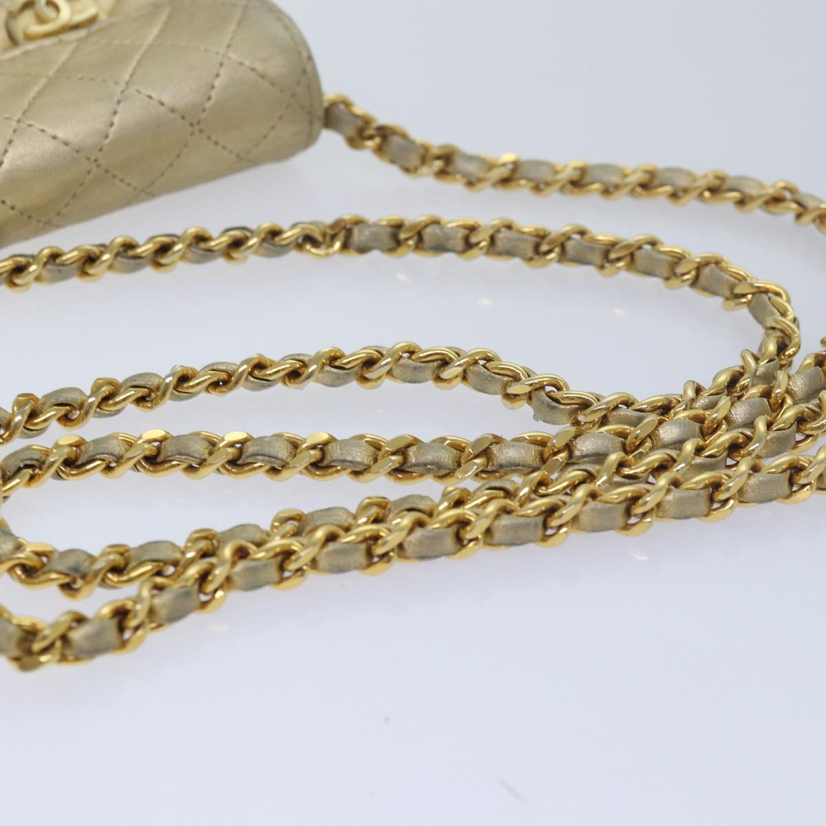 CHANEL Mini matelasse Shoulder Bag
