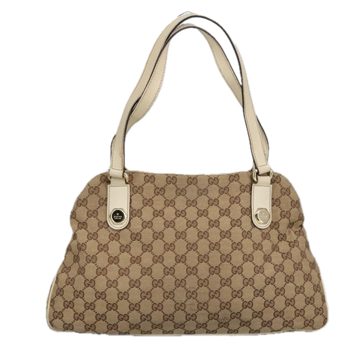 Gucci Beige Canvas Tote Bag