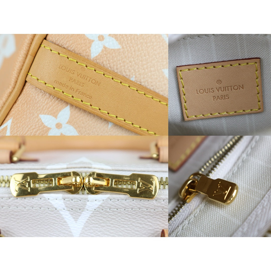 Excellent（Rank SA）｜LV Monogram speedy25 Gradient color Limited edition Handbag WithShoulder Bag｜B25012211
