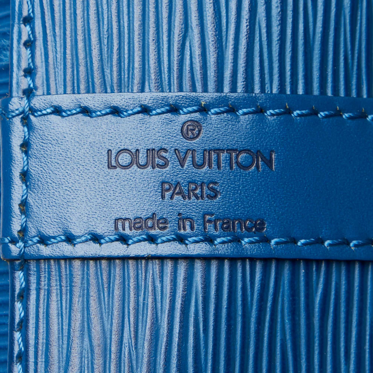 Louis Vuitton Petit Noé Blue Epi