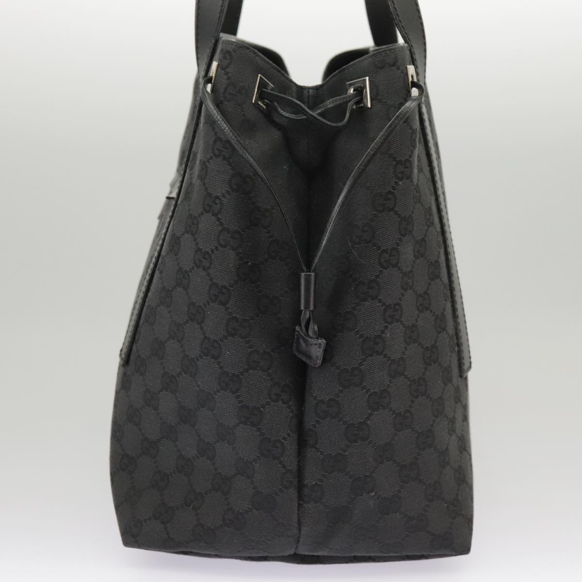 Gucci Black Canvas Shoulder Bag