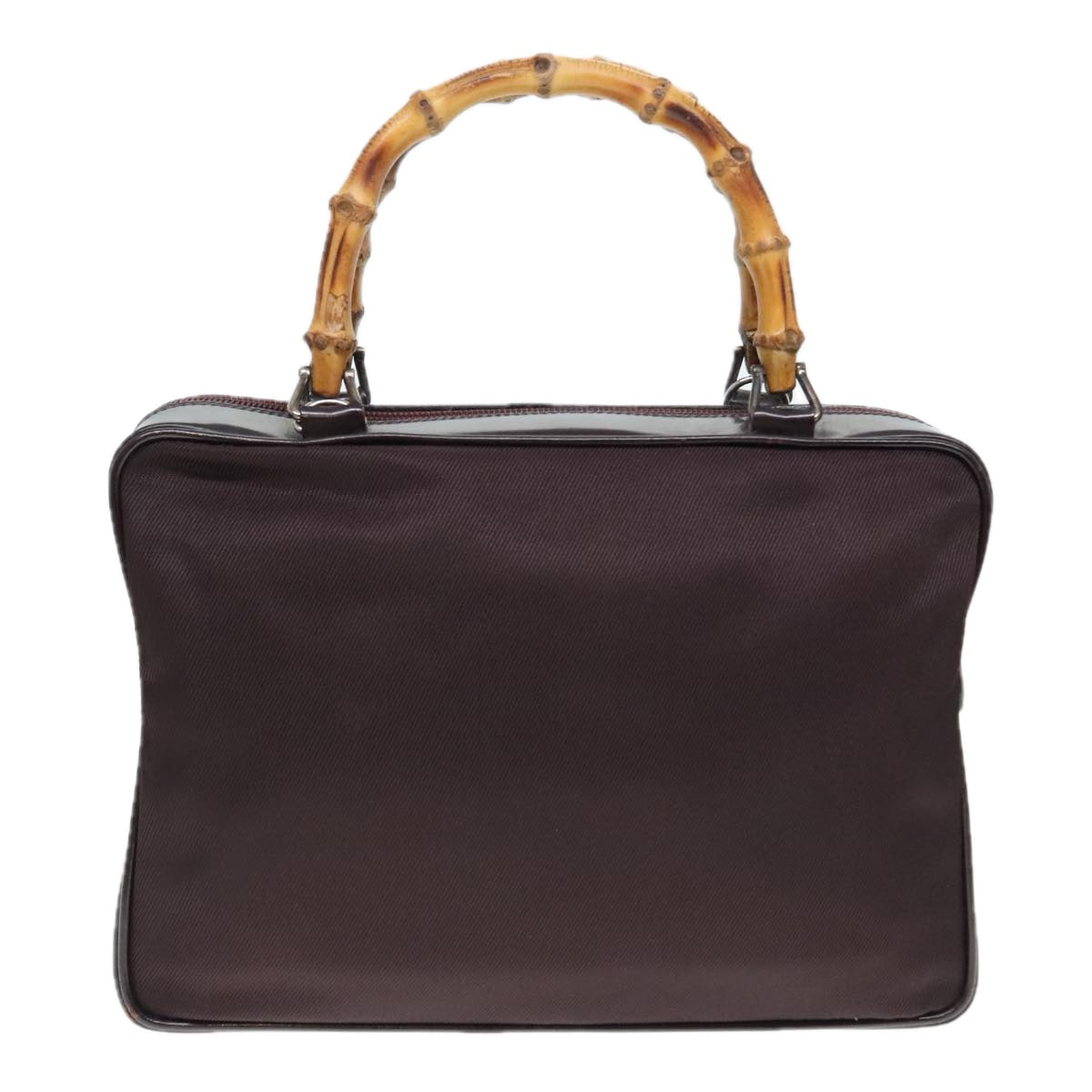 Gucci Bamboo Brown Synthetic Handbag