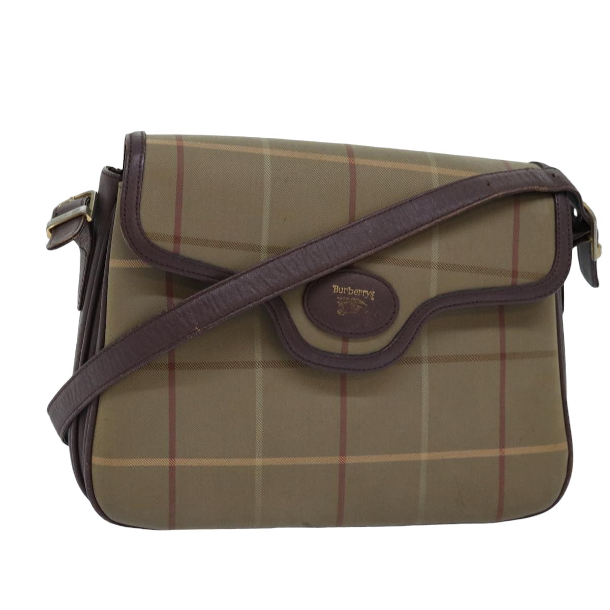 BURBERRY Nova Check Shoulder Bag