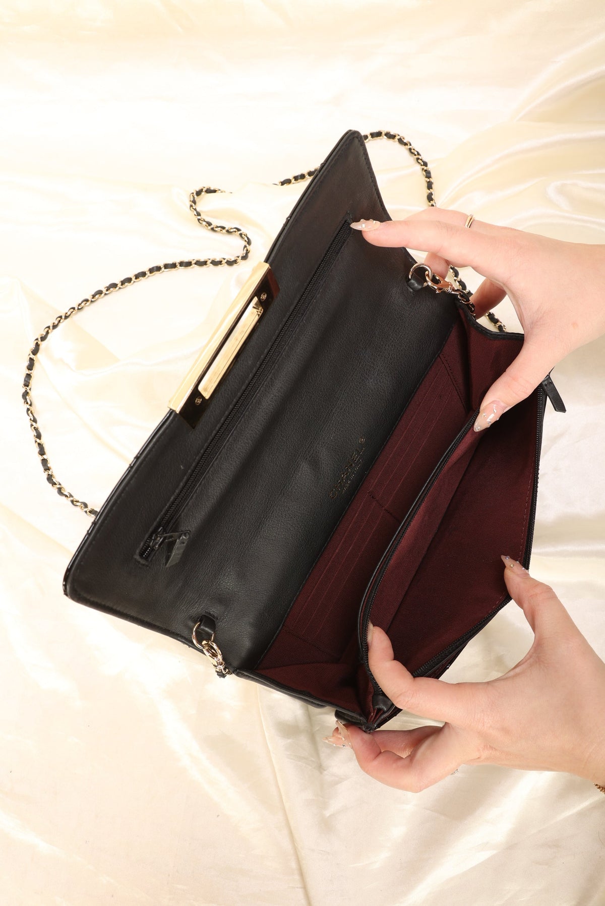 Chanel Patent CC Chain Bag