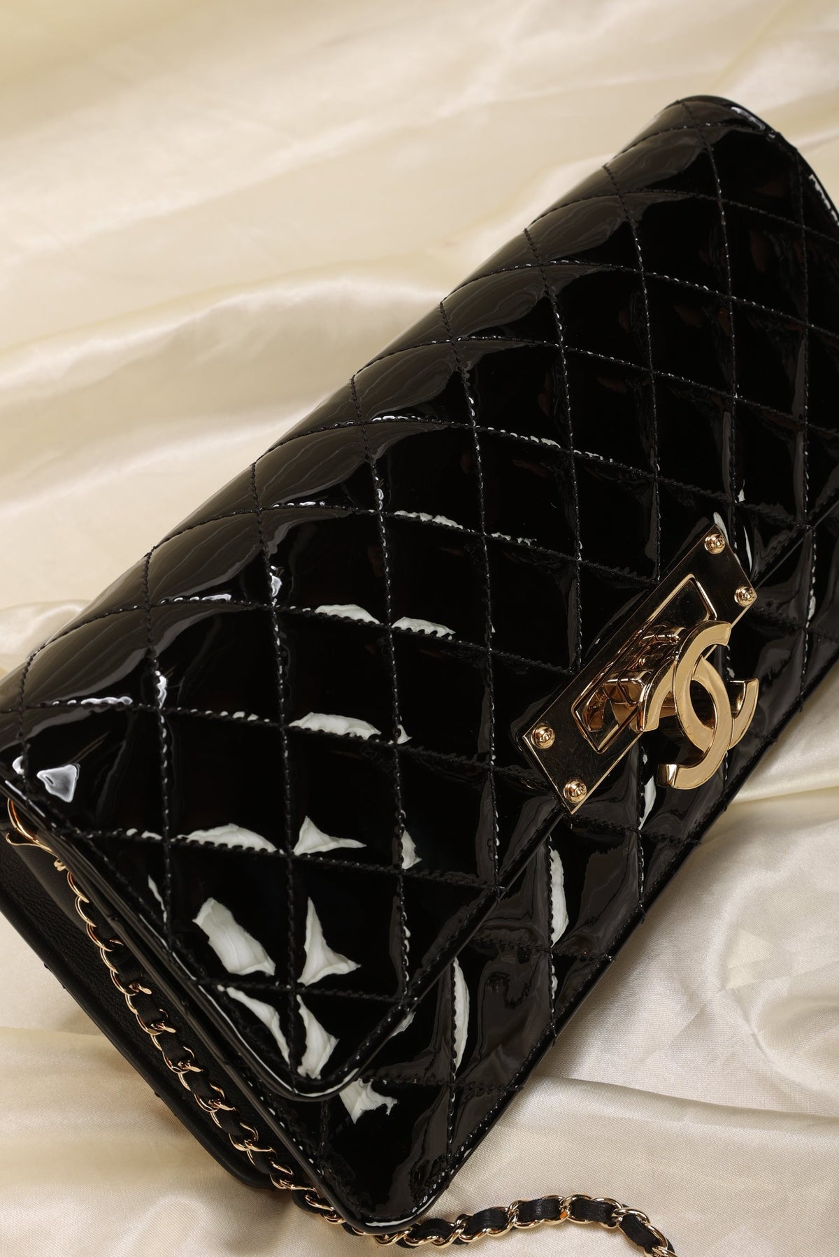 Chanel Patent CC Chain Bag