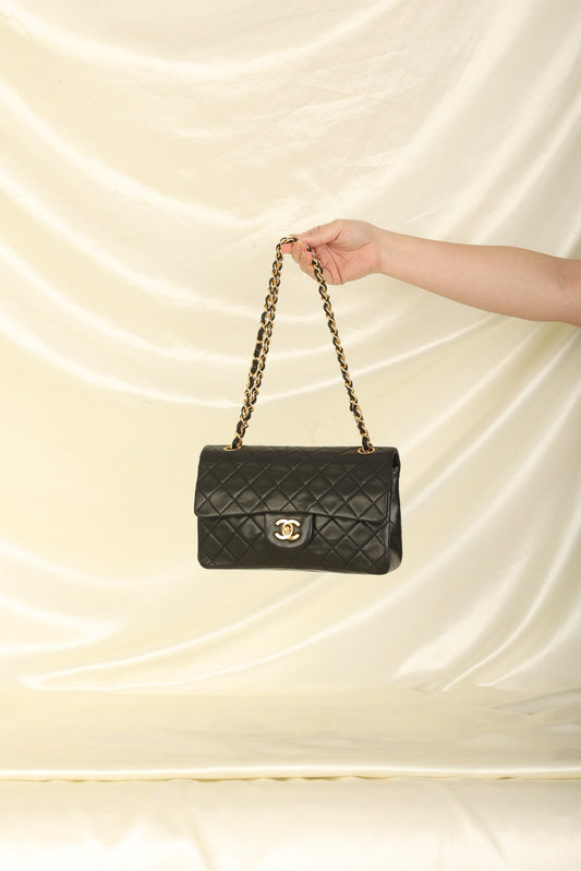 Chanel 1989 Lambskin Small Double Flap