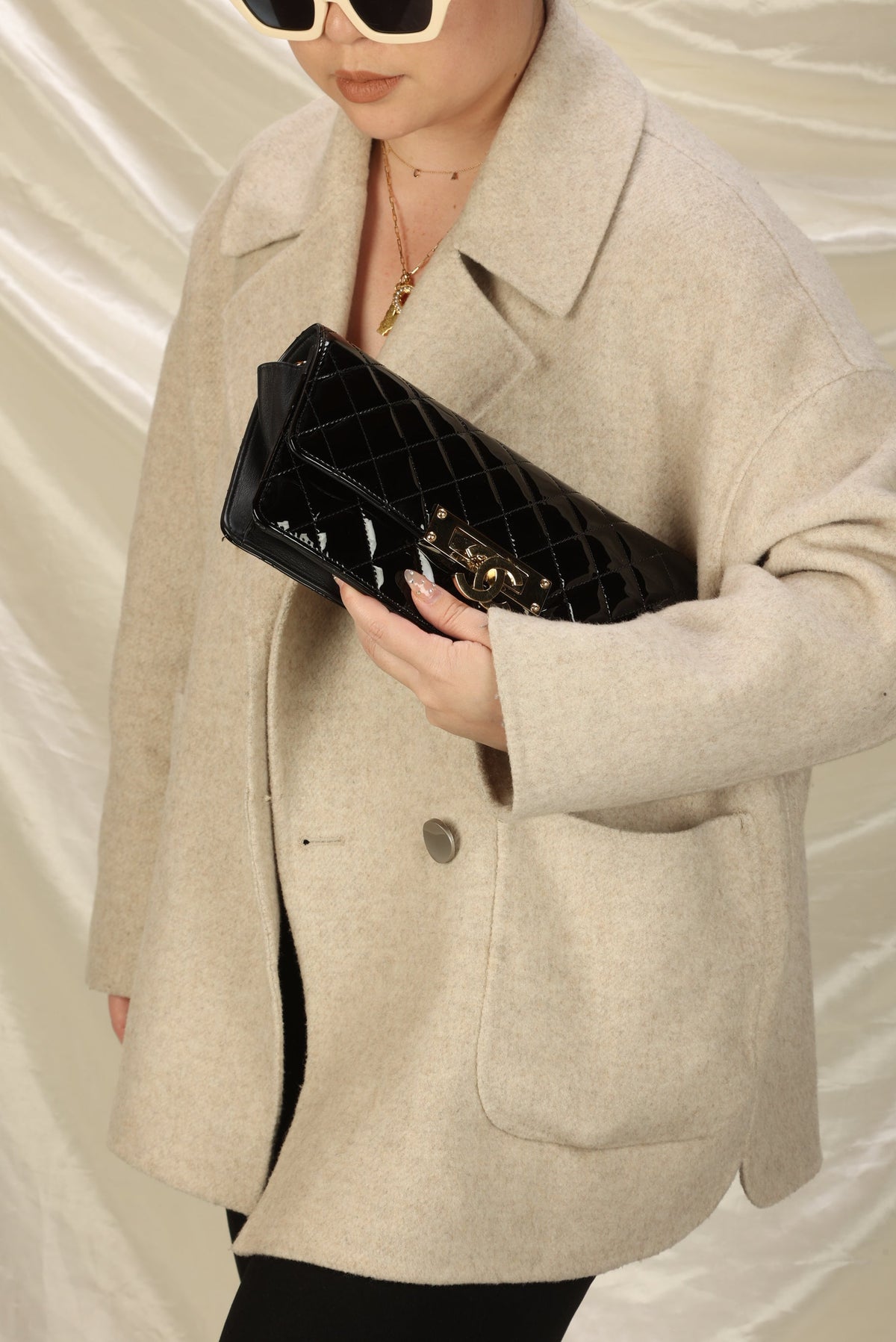 Chanel Patent CC Chain Bag