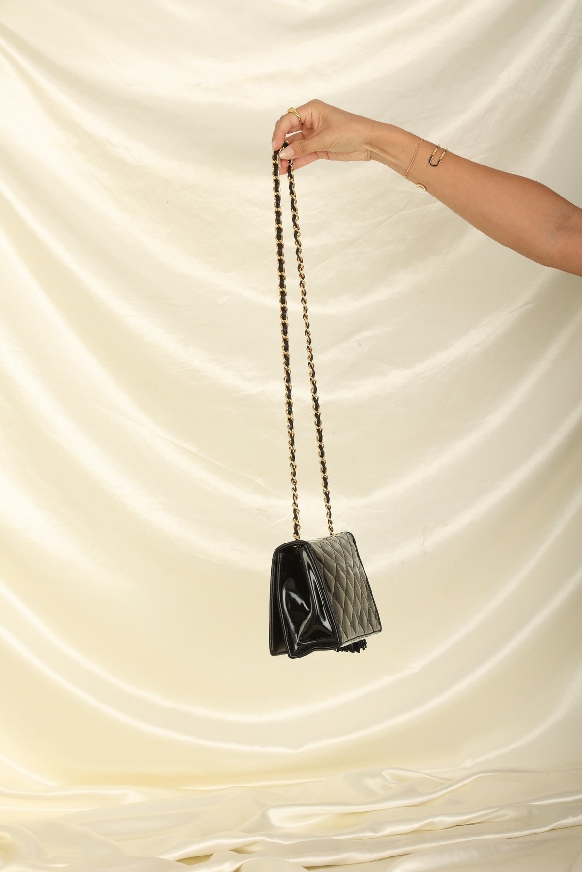 Chanel Patent Timeless Mini Full Flap