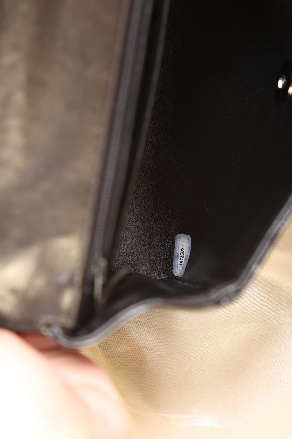 Chanel Patent Top Handle