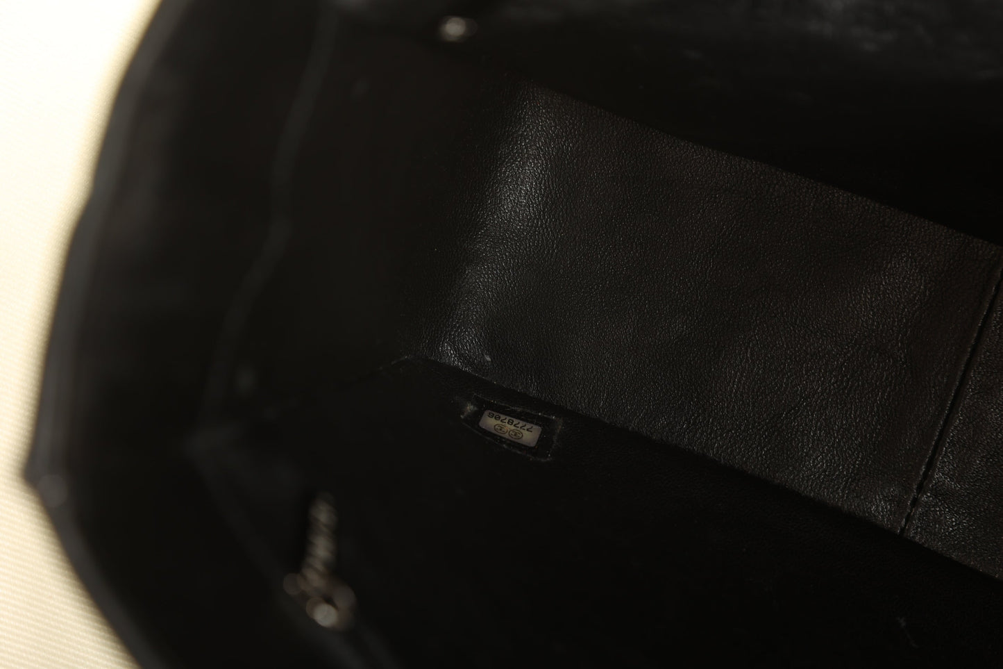 Chanel Patent Chocolate Bar Tote