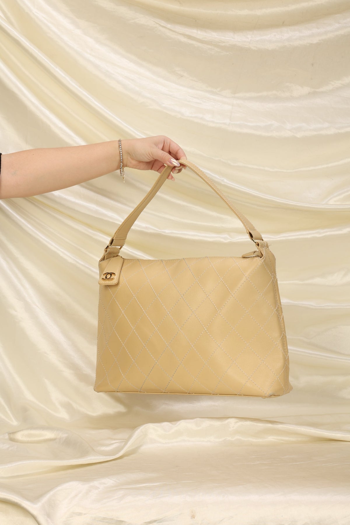 Chanel Quilted Hobo