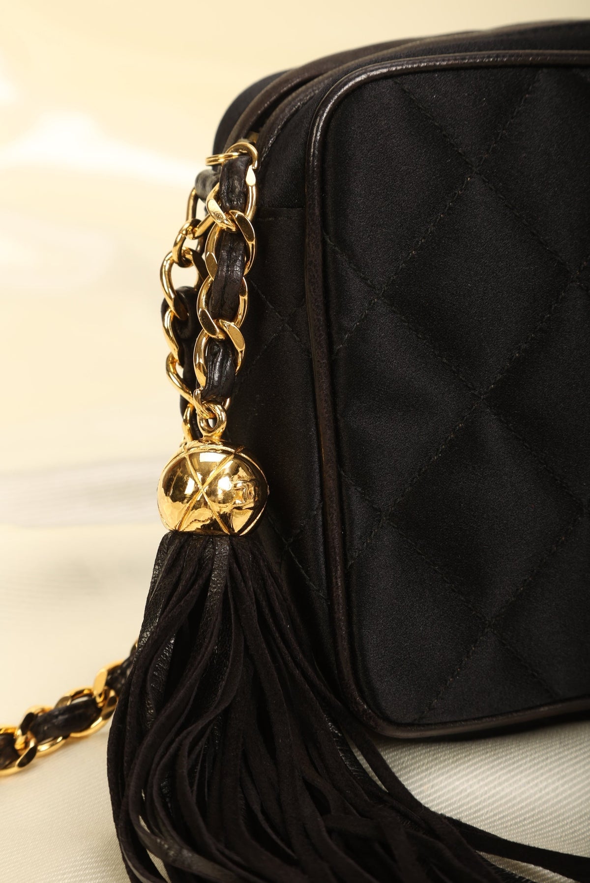 Chanel Satin Timeless Camera Bag