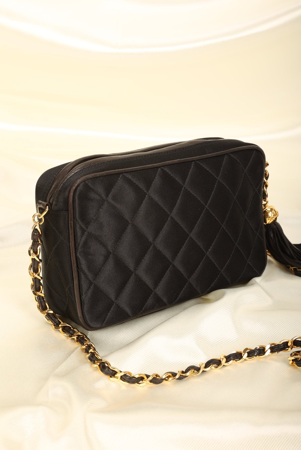 Chanel Satin Timeless Camera Bag