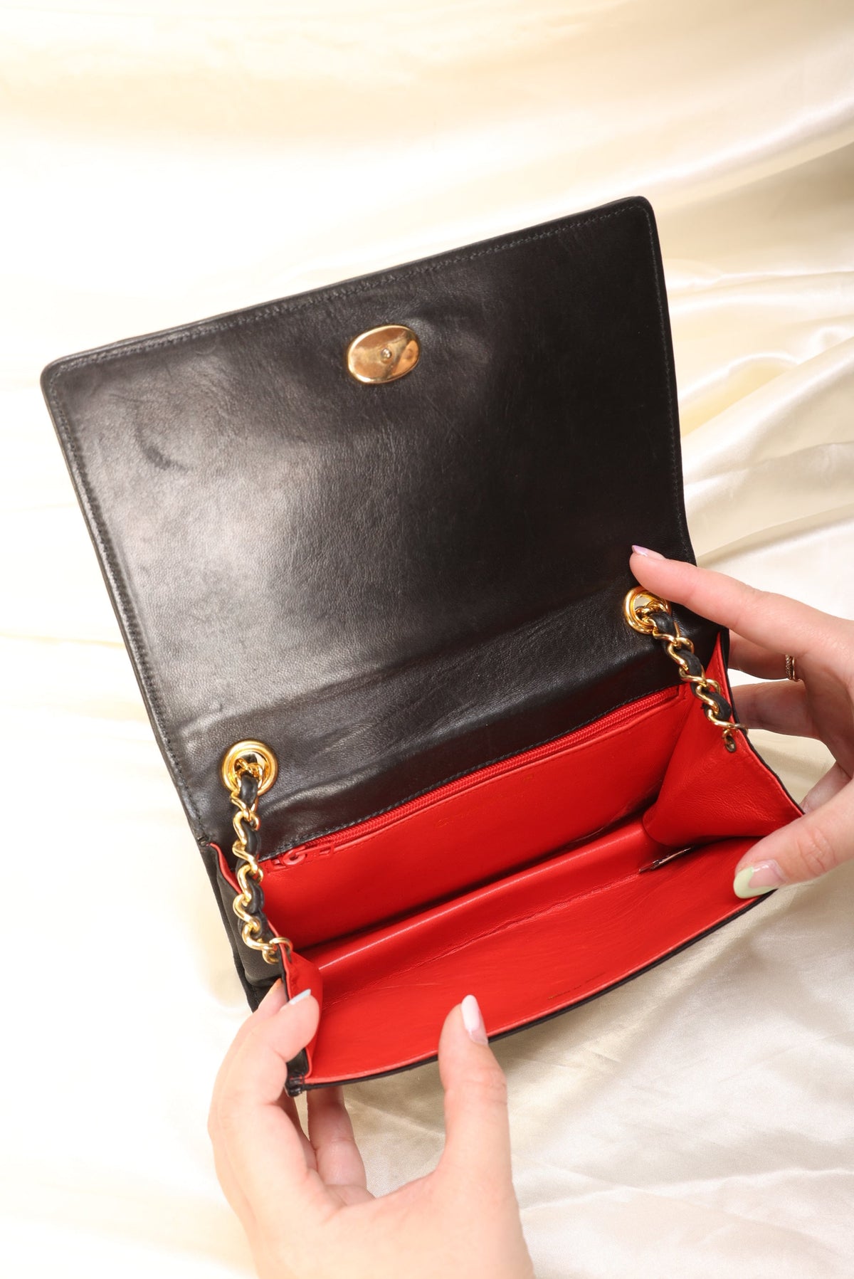 Chanel Satin Timeless Full Flap