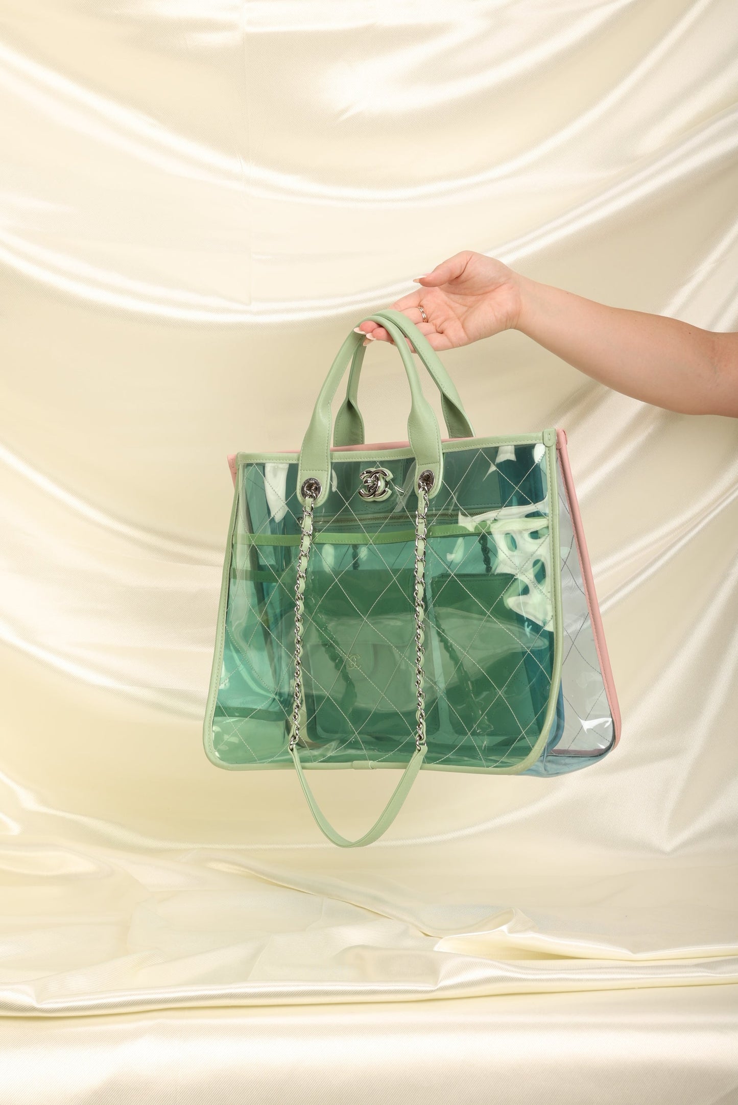 Chanel 2018 Pastel Coco Splash Medium Tote