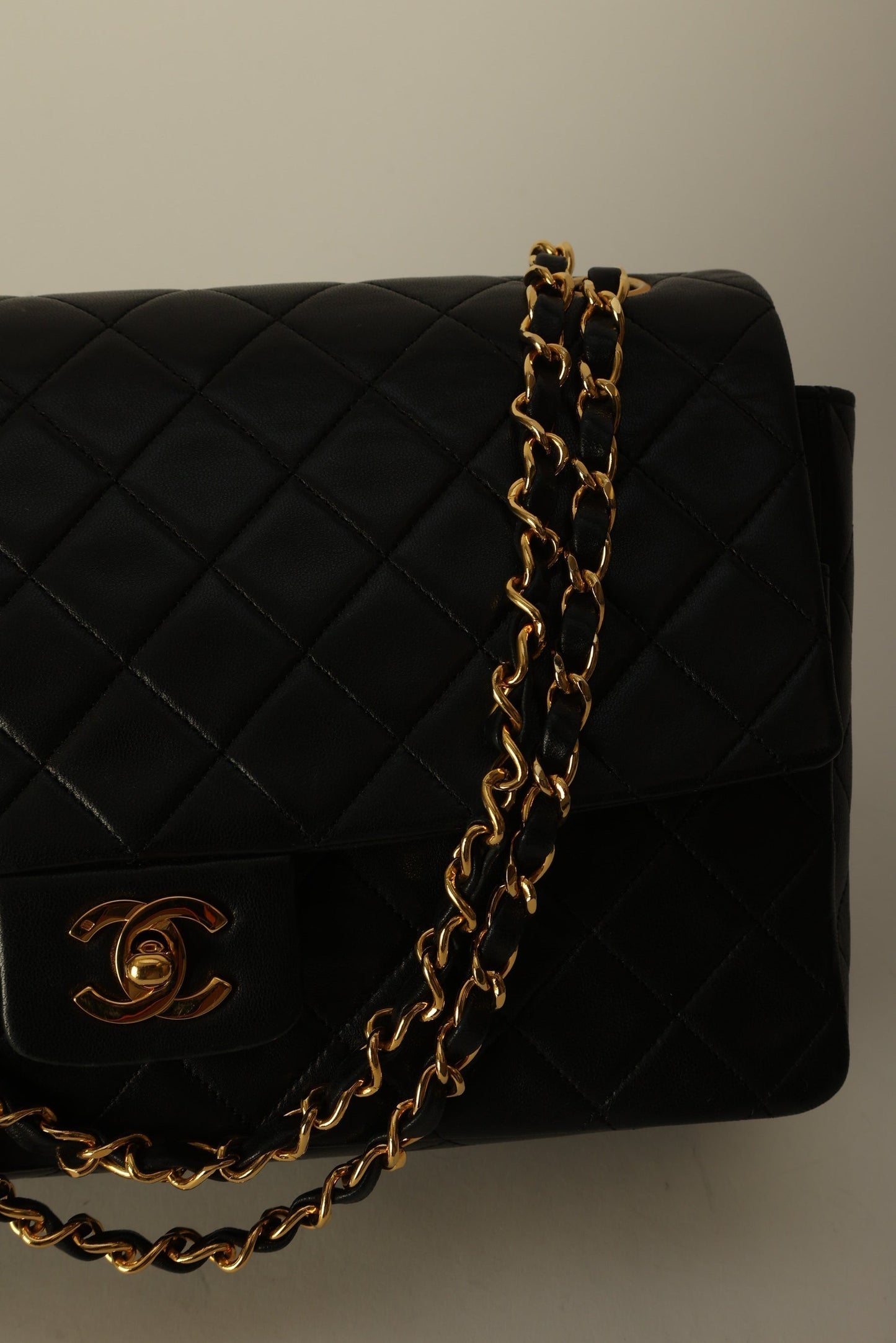 Chanel 1989 Lambskin Single Flap w Wallet