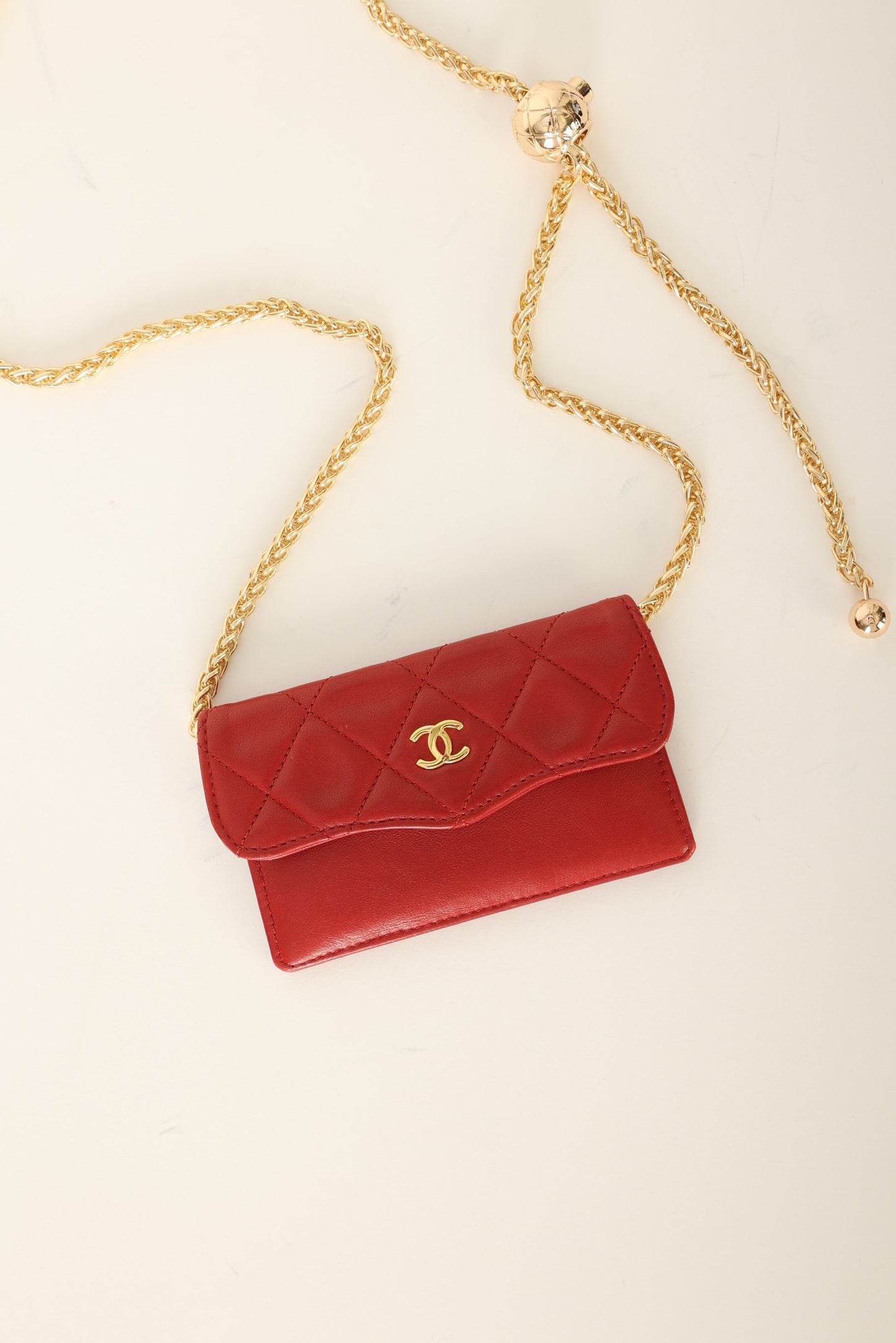 Chanel 1989 Lambskin Mini Flap w/ Wallet