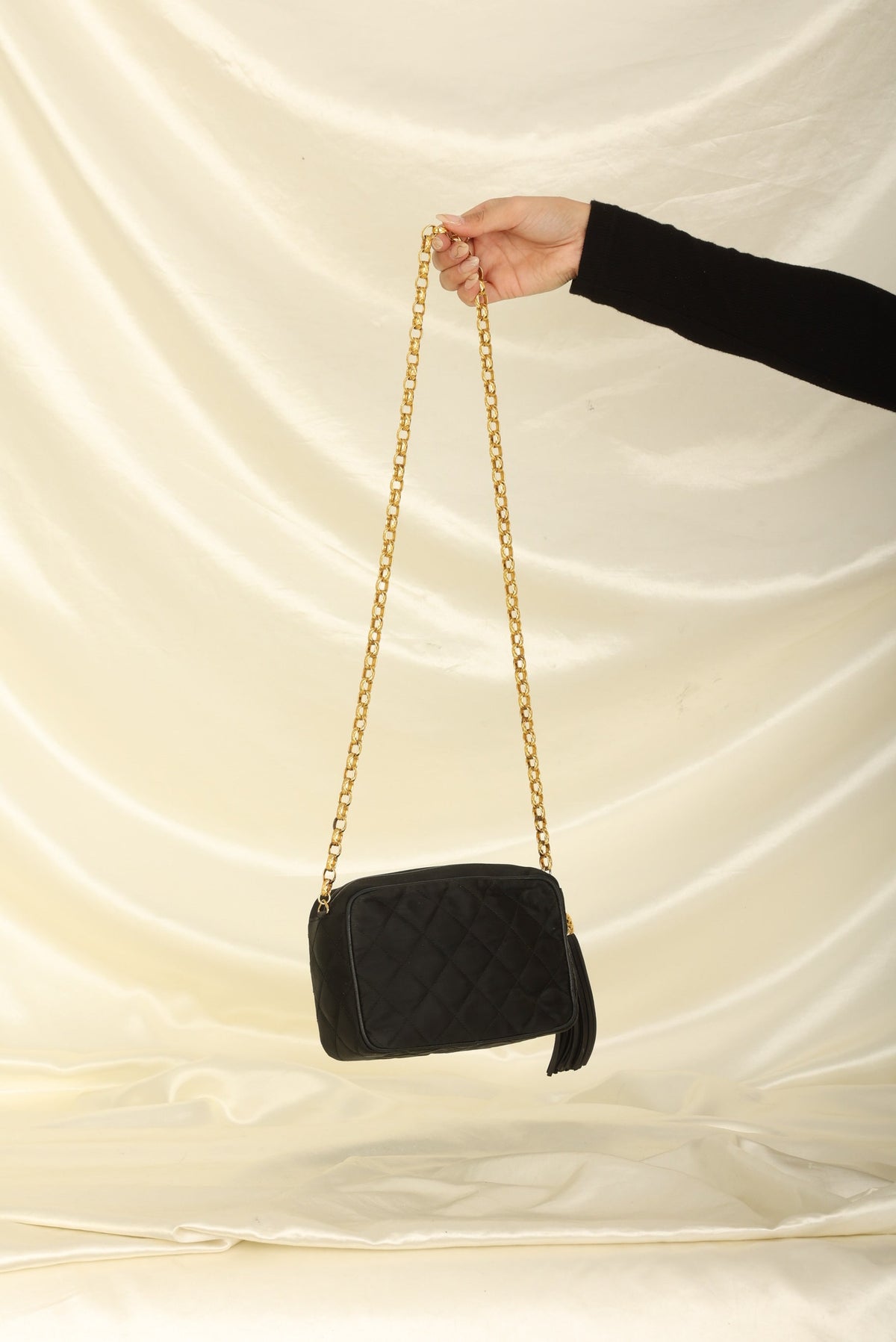 Chanel Satin Bijoux Mini Camera Bag