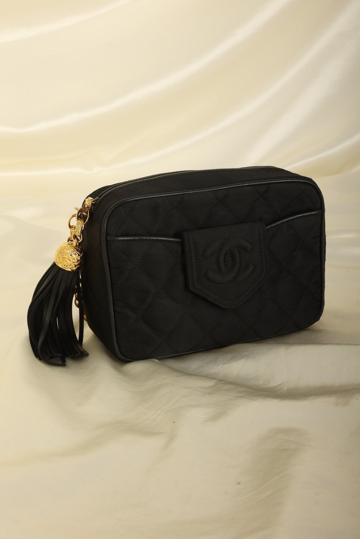 Chanel Satin Bijoux Mini Camera Bag