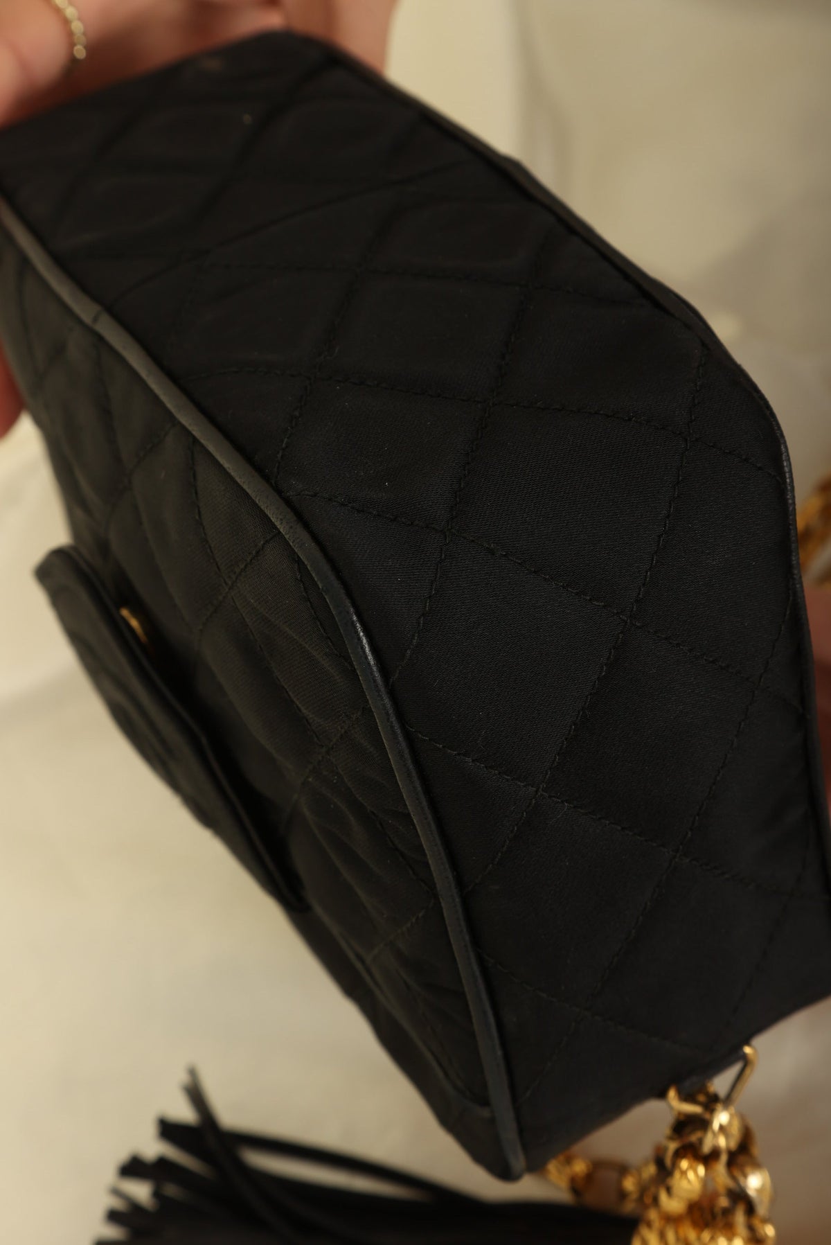 Chanel Satin Bijoux Mini Camera Bag