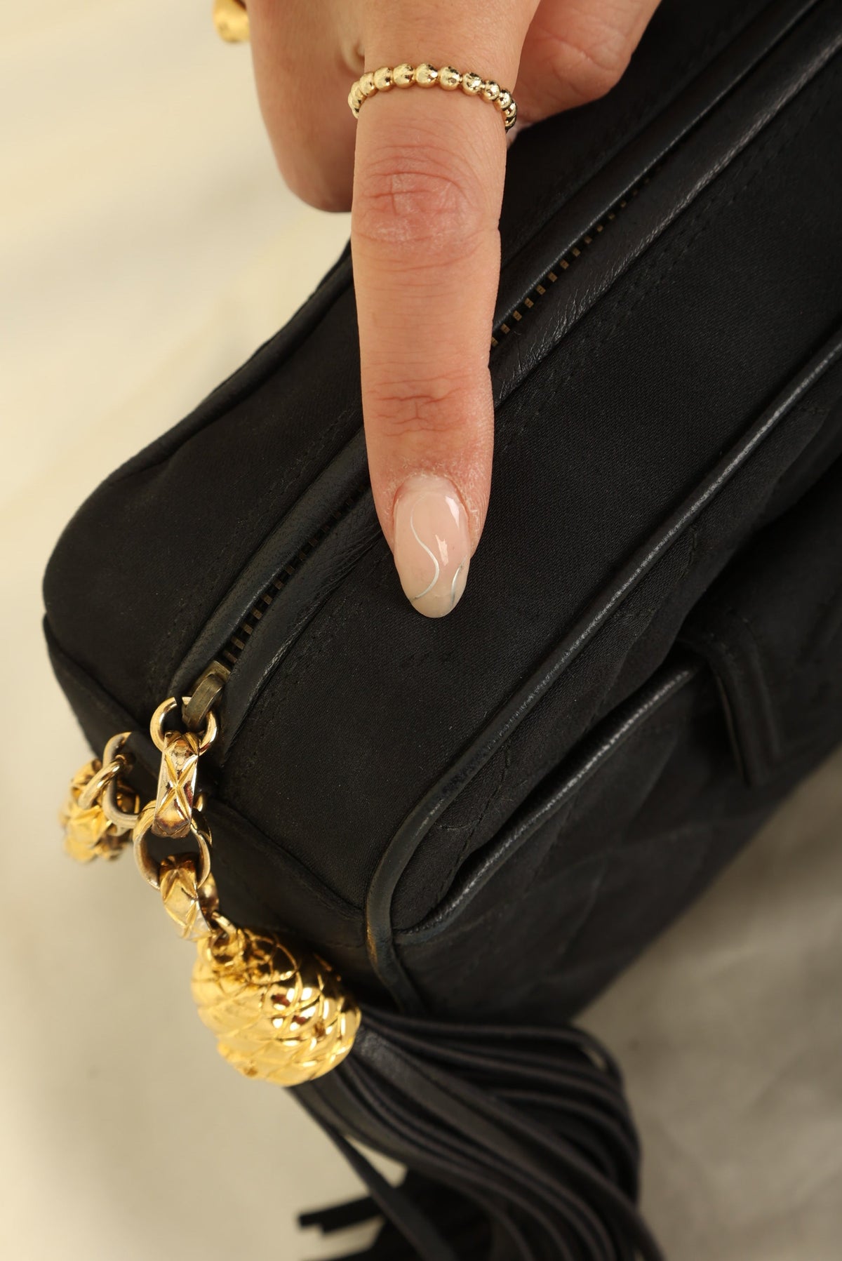 Chanel Satin Bijoux Mini Camera Bag