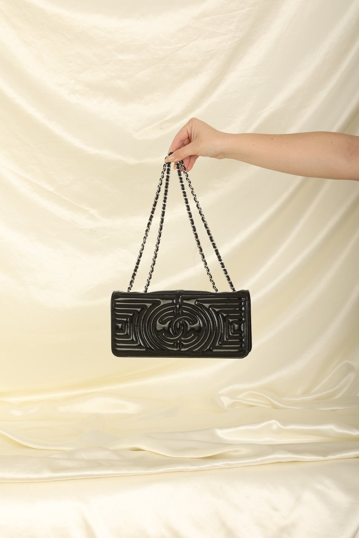 Chanel Patent Timeless Geometric Flap