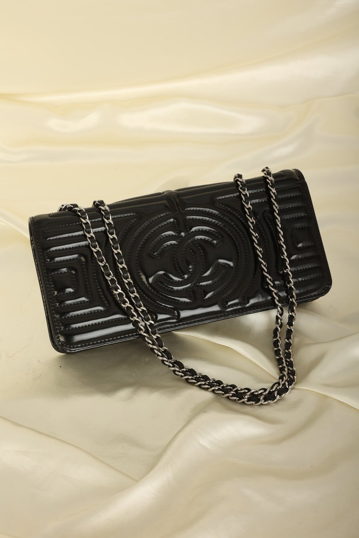 Chanel Patent Timeless Geometric Flap