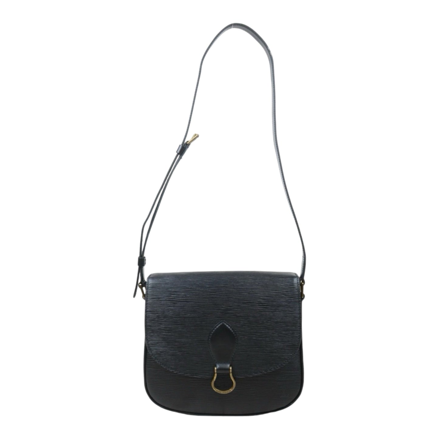 Very Good ( Rank A)｜LV Epi Saint-Cloud GM Shoulder Bag Black｜24100411