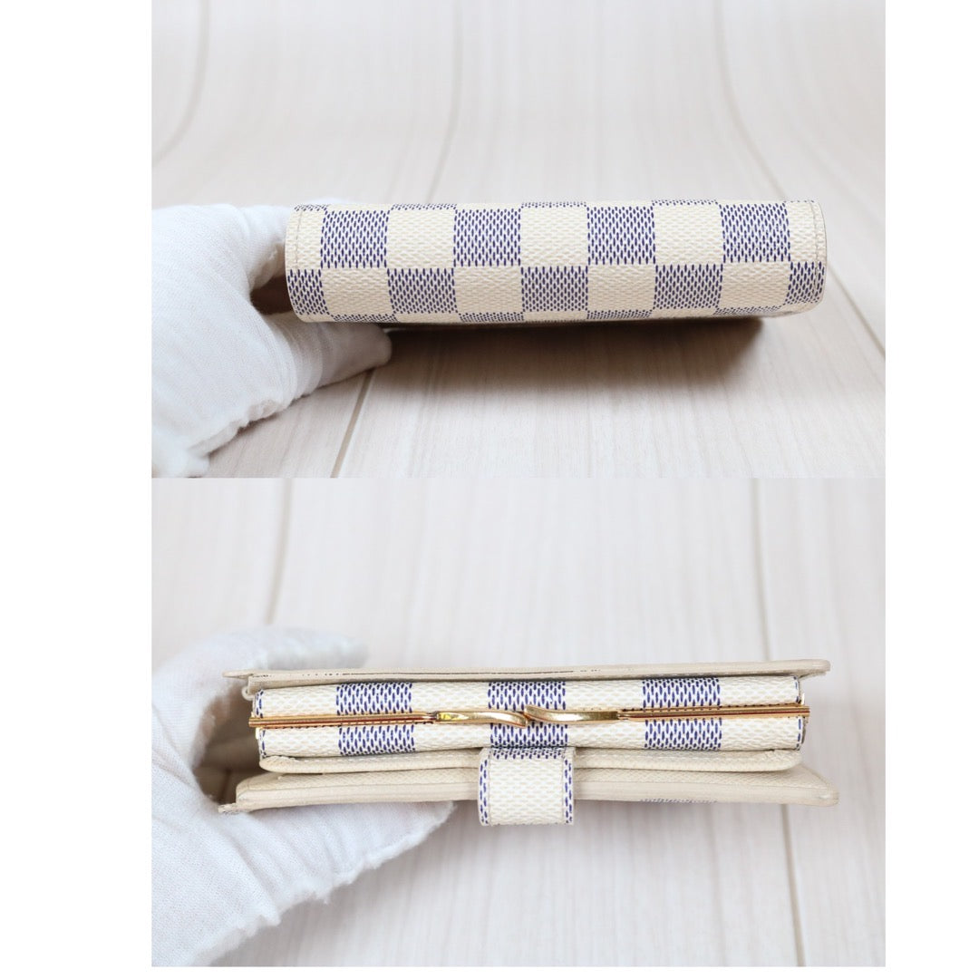 Rank AB｜  LV Damier Azur Wallet ｜S24041102