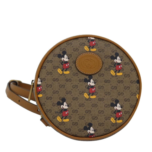 Gucci Disney X Gucci Beige Canvas Backpack Bag ()