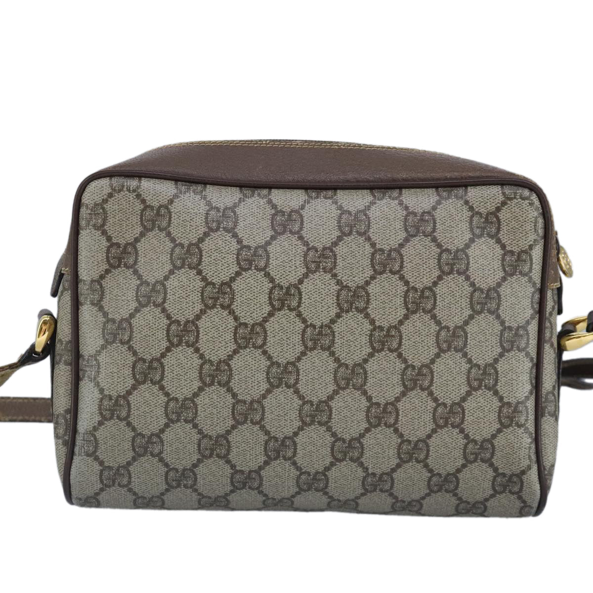 Gucci Beige Canvas Shoulder Bag