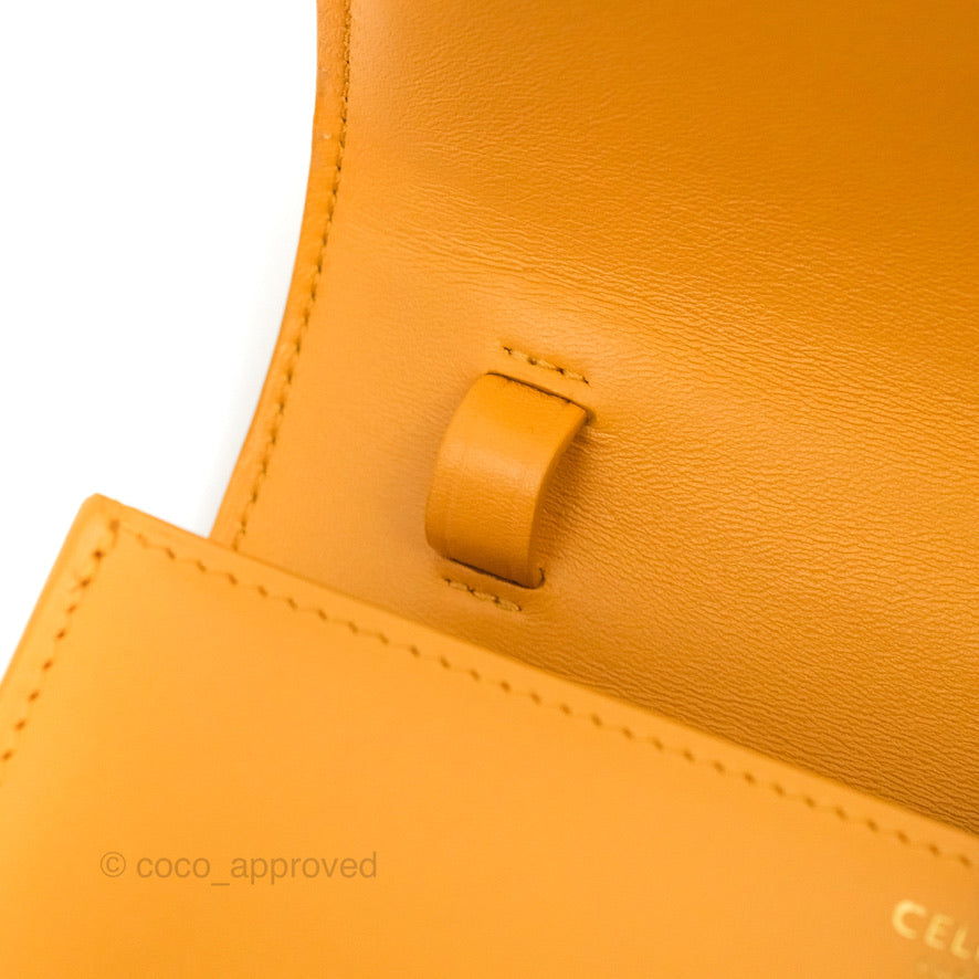 Celine Teen Classic Box Flap Sesame Calfskin