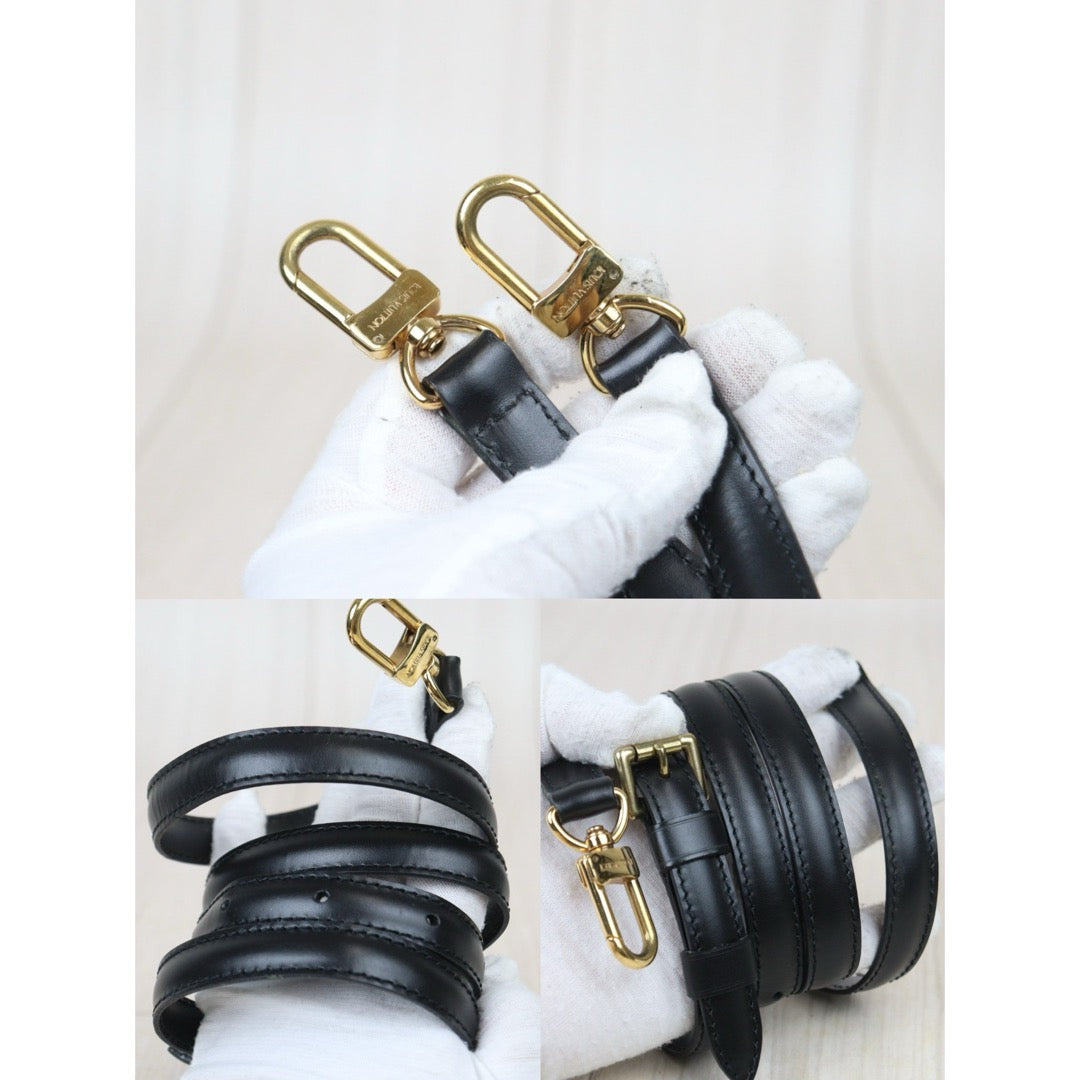 Very Good ( Rank A)｜ LV Epi Monceau28 Black Shoulder Bag ｜24091920