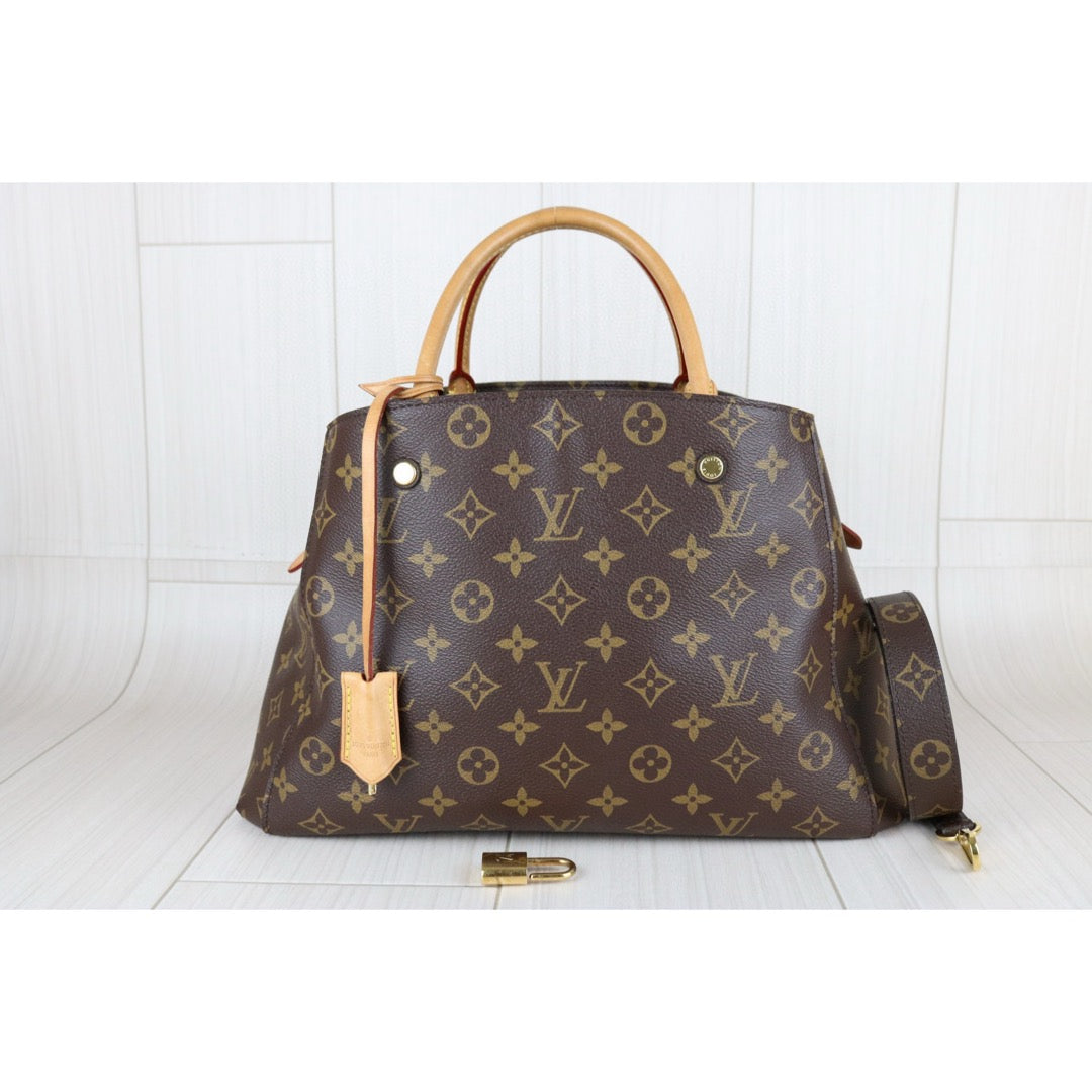 Good ( Rank AB)｜LV Monogram Montaigne MM Hand Bag Shoulder Bag｜X25031601