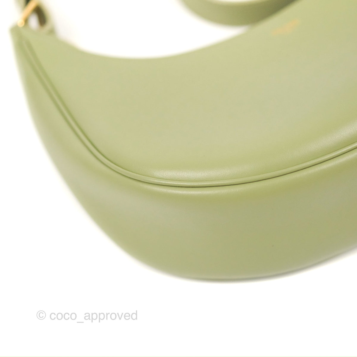 Celine Ava Bag Avocado Green Calfskin