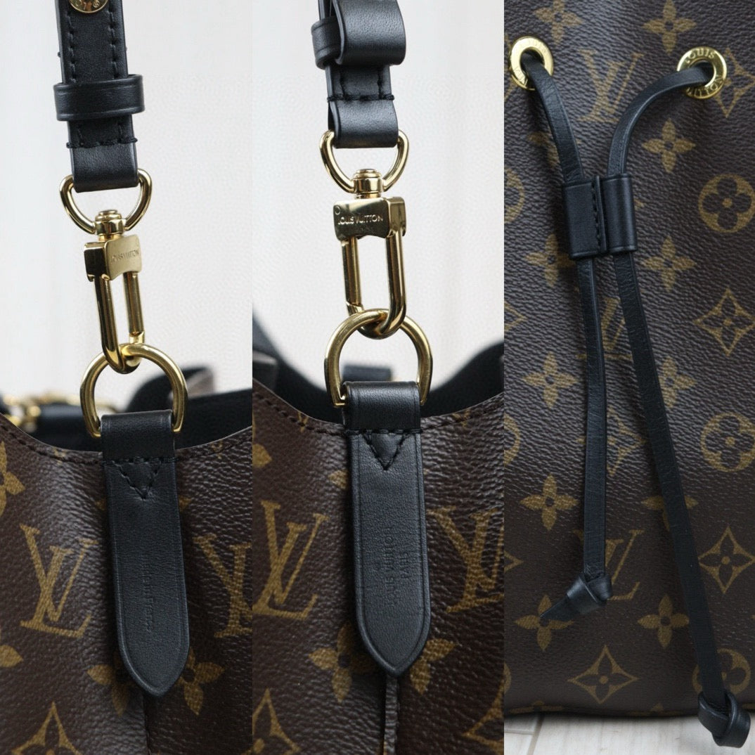 Very Good ( Rank A)｜LV Monogram Neonoe Black Poodle Shoulder Bag｜S24071429