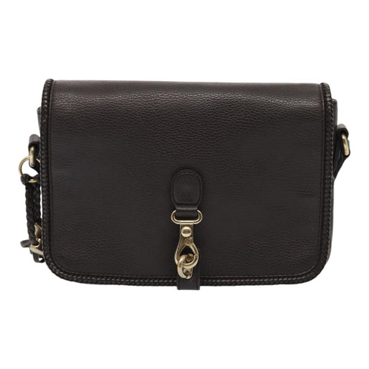Gucci Marrakech Brown Leather Shoulder Bag ()