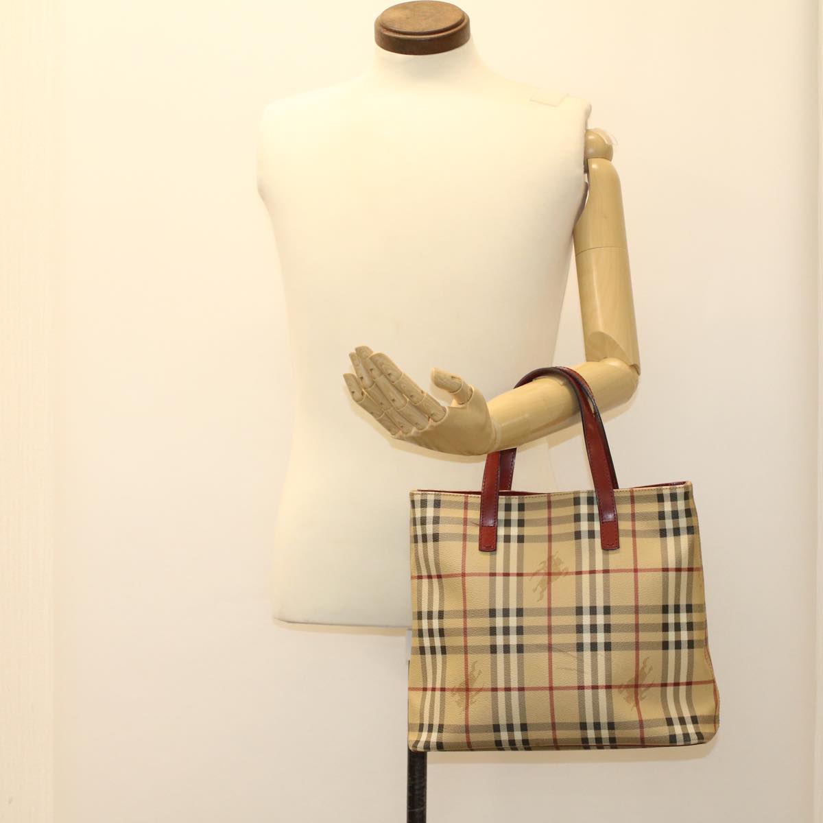 BURBERRY Nova Check Handbag