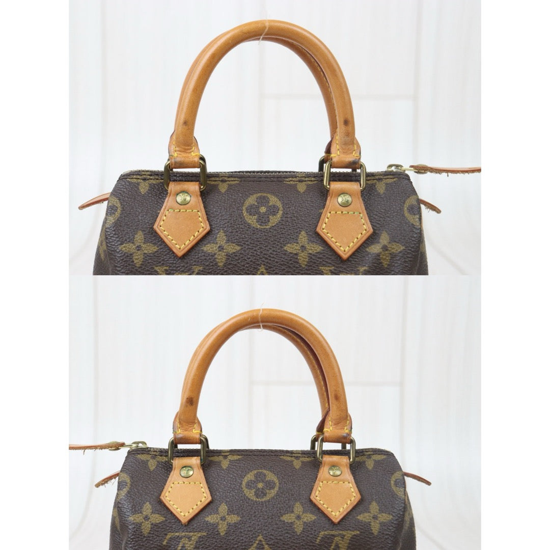 Good ( Rank AB)｜ LV Monogram Mini Speedy Handbag With Shoulderstrap｜24092001