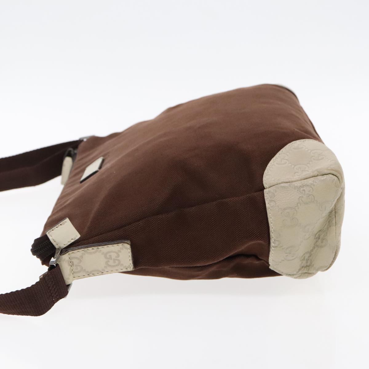 Gucci Brown Canvas Shoulder Bag