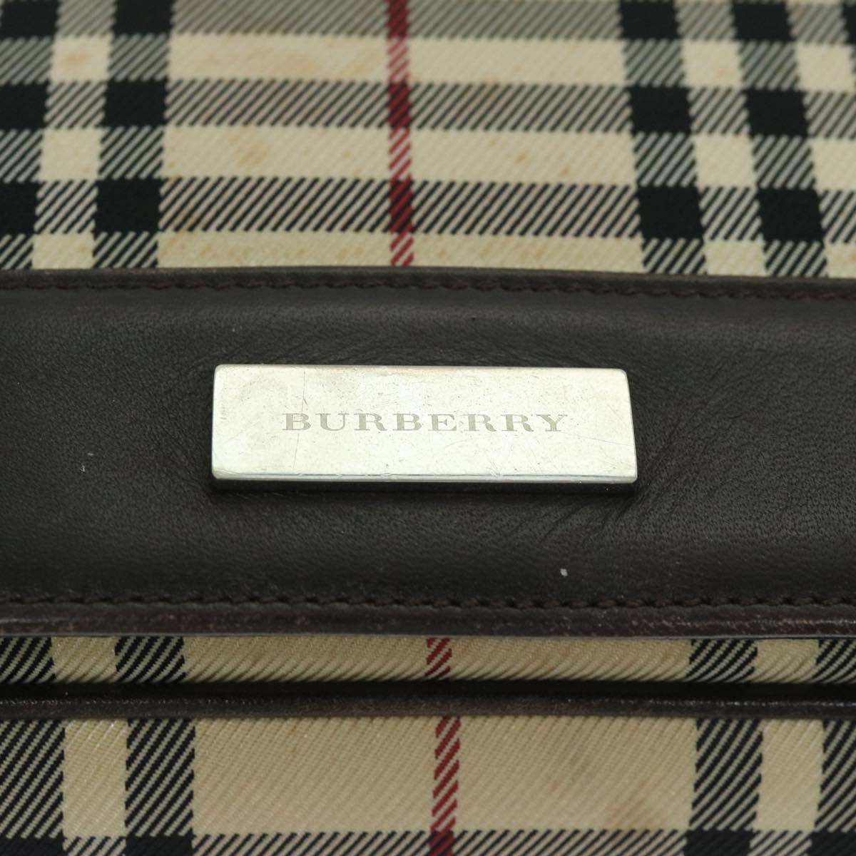 BURBERRY Nova Check Shoulder Bag