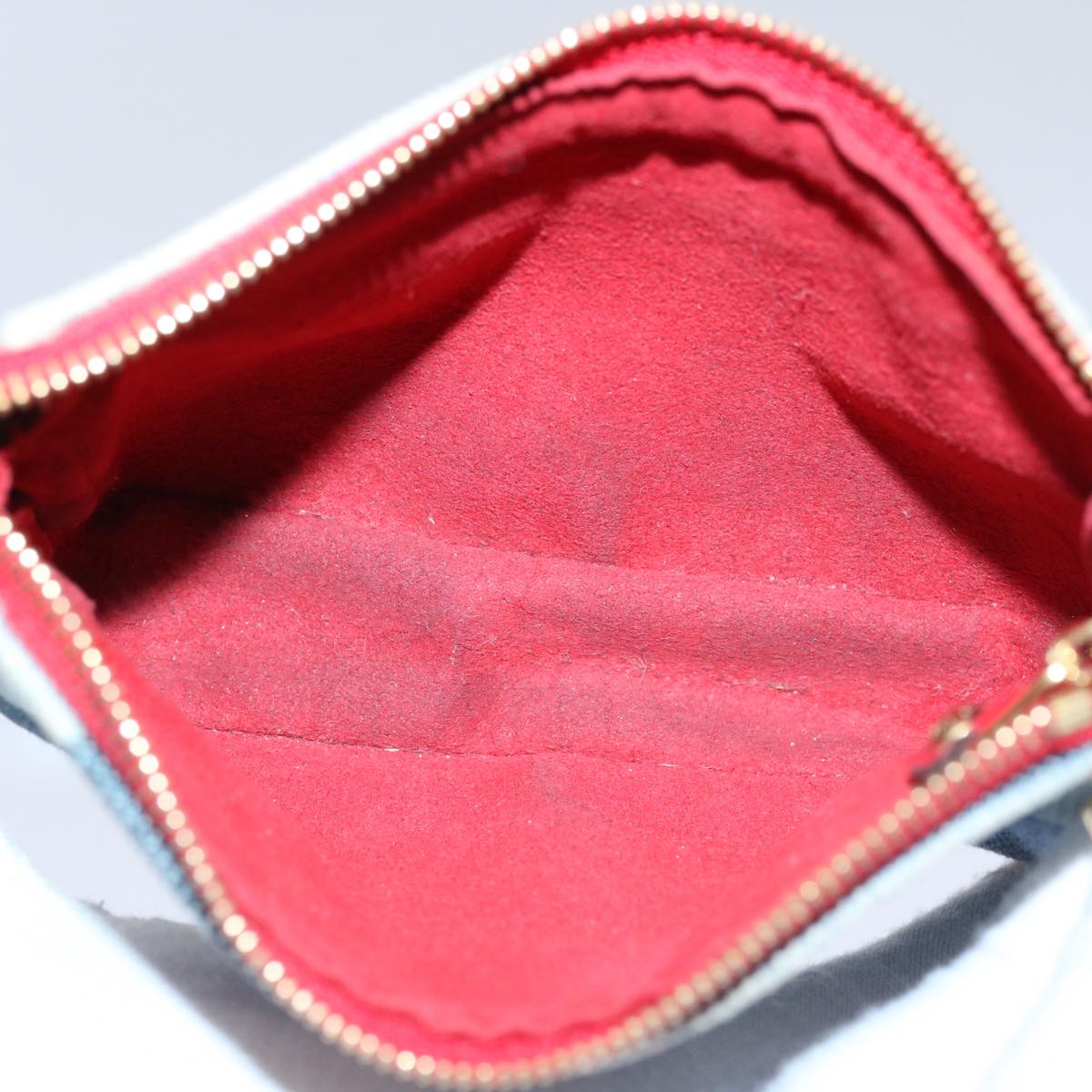 LOUIS VUITTON Pochette Cles Clutch Bag