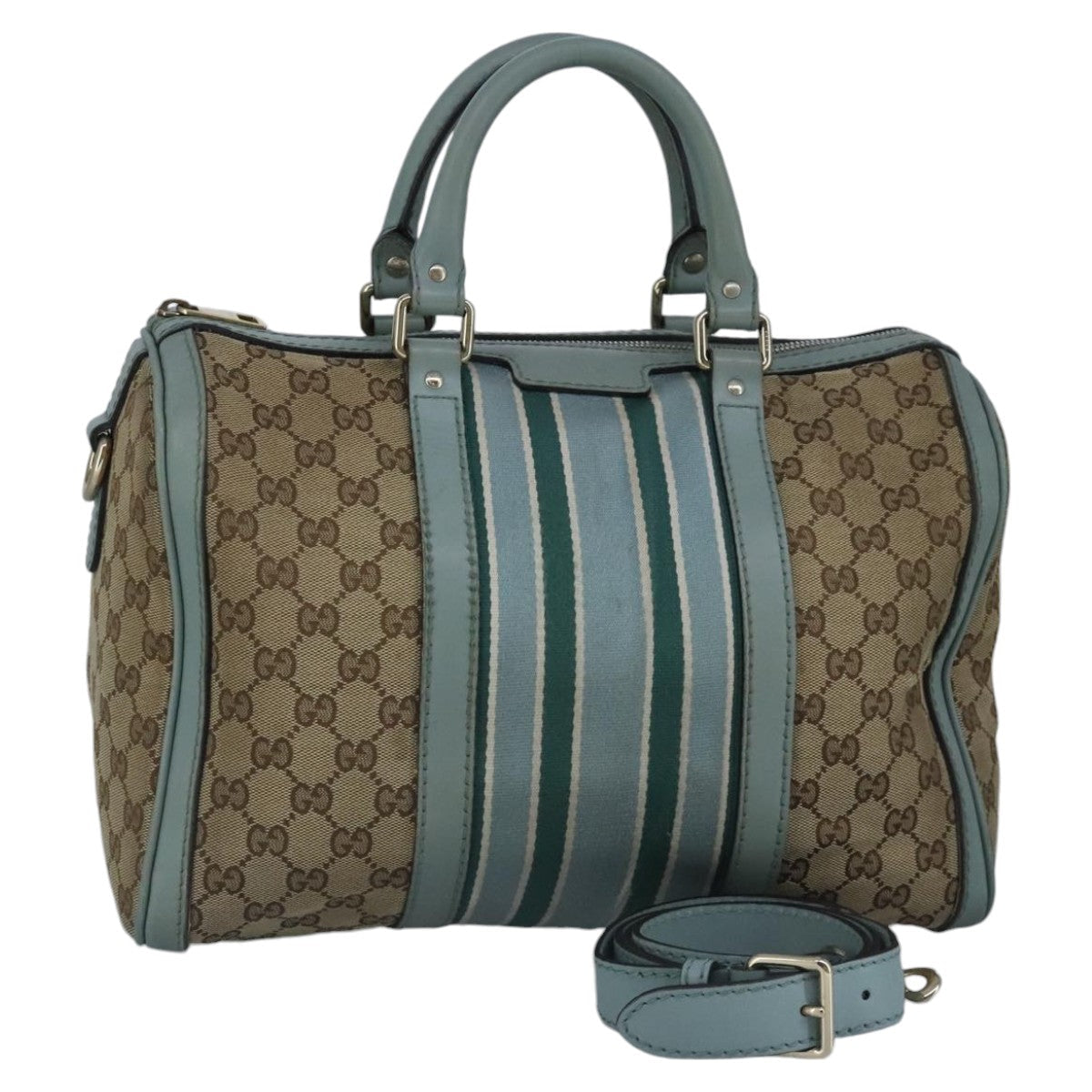 Gucci Beige Canvas Travel Bag ()